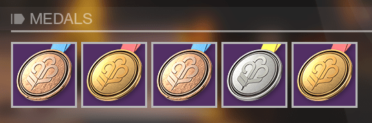 Guardian Games Medals