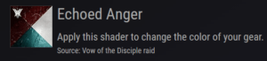 Echo Anger Shader