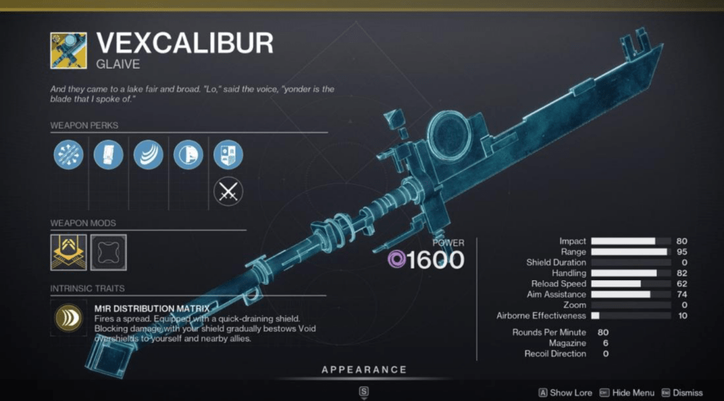 Vexcalibur Catalyst