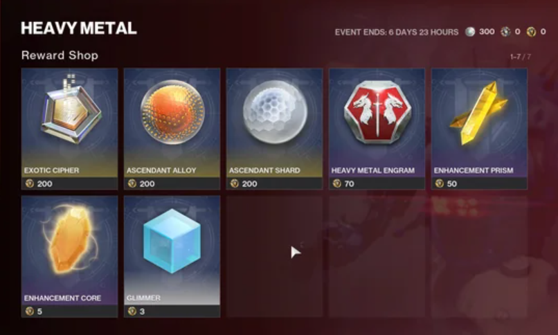 Heavy Metal Rank Boost - Destiny 2