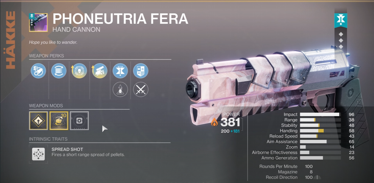 Phoneutria Fera Handcannon Shotgun Exclusive to Arms Week Event!