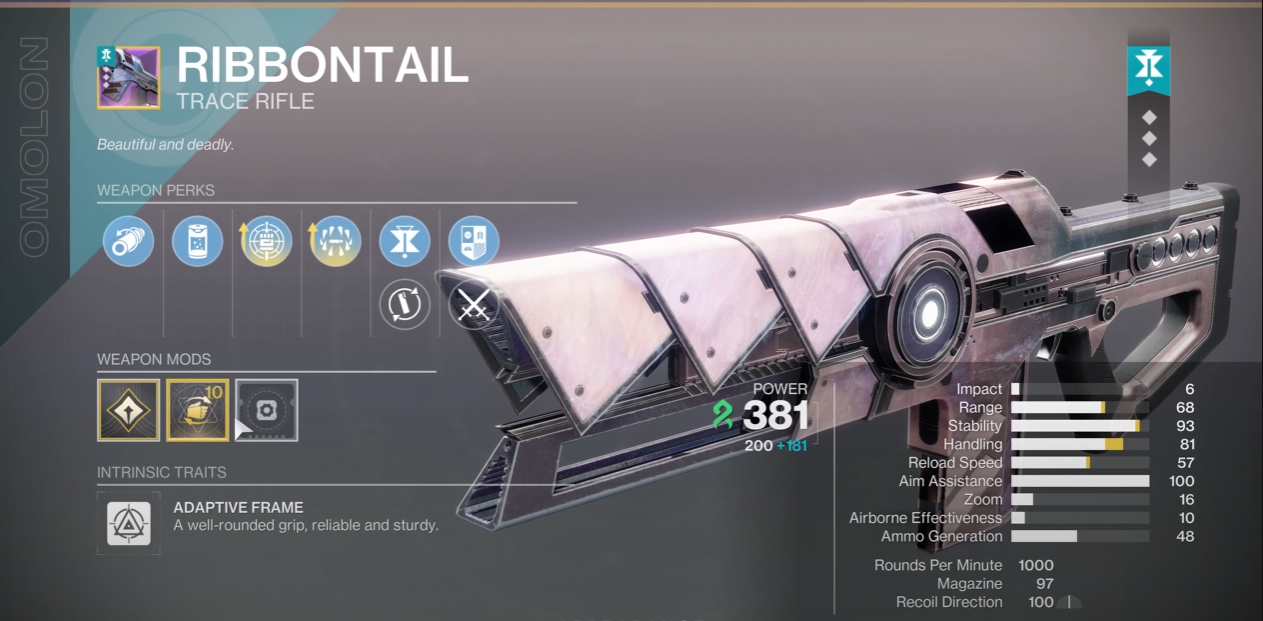 Ribbontail - Destiny 2