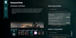 Seasonal Hub Challenges - Destiny 2