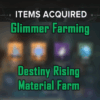 Glimmer Farming - Destiny Rising