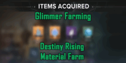 Glimmer Farming - Destiny Rising