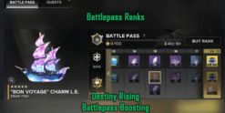 Battle Pass Leveling - Destiny Rising
