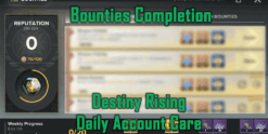 Bounties - Destiny Rising