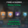 Glimmer Farming - Destiny Rising