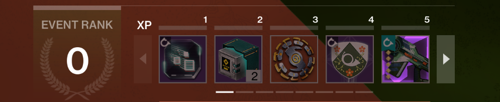 Call to Arms Event Rank Up - Destiny 2