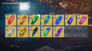 Praxic Blade Dark Matter Crystals - Destiny 2