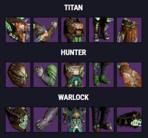 Crota's End Armor Set Crota's Memory - Destiny 2