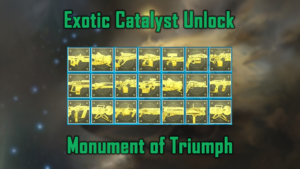 Exotic Catalyst Unlock - Destiny 2