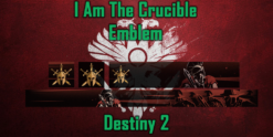 I Am The Crucible Emblem - Destiny 2
