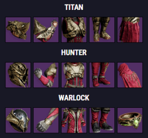King's Fall Armor Set Oryx's Memory - Destiny 2