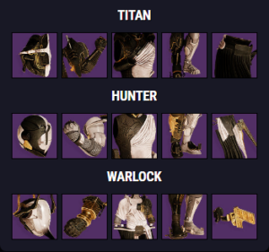 Salvations Edge Armor Set Promised - Destiny 2