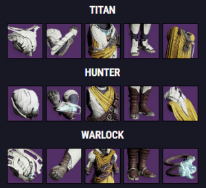 The Desert Perpetual Armor Set Collective Psyche - Destiny 2